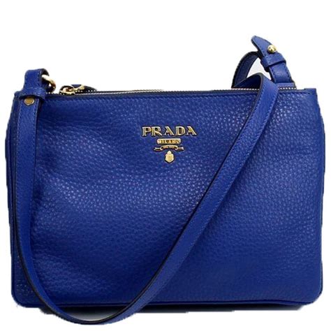 blue prada leather satchel|prada leather purses.